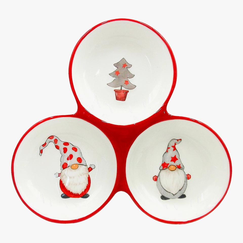Conjunto de talheres Nordic Santa, pratos cerâmicos ocidentais Prato de lanche Presente de Natal criativo Copo de chaleira de chá em casa Frasco selado