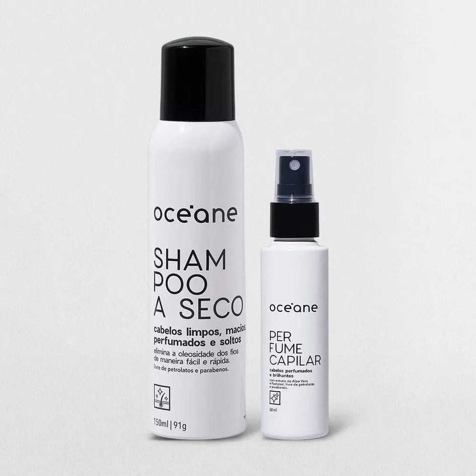 Kit Perfume Capilar + Shampoo a Seco
