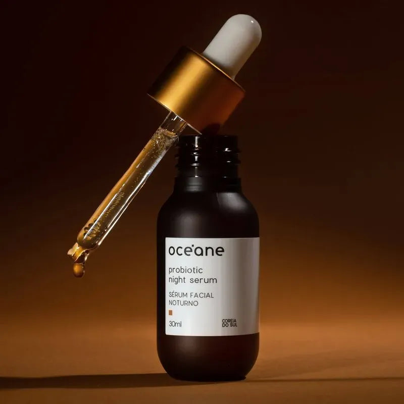 Kit Tratamento Noturno - Sérum Facial de Probioticos + Creme Facial Noturno de Cica (2 Produtos)