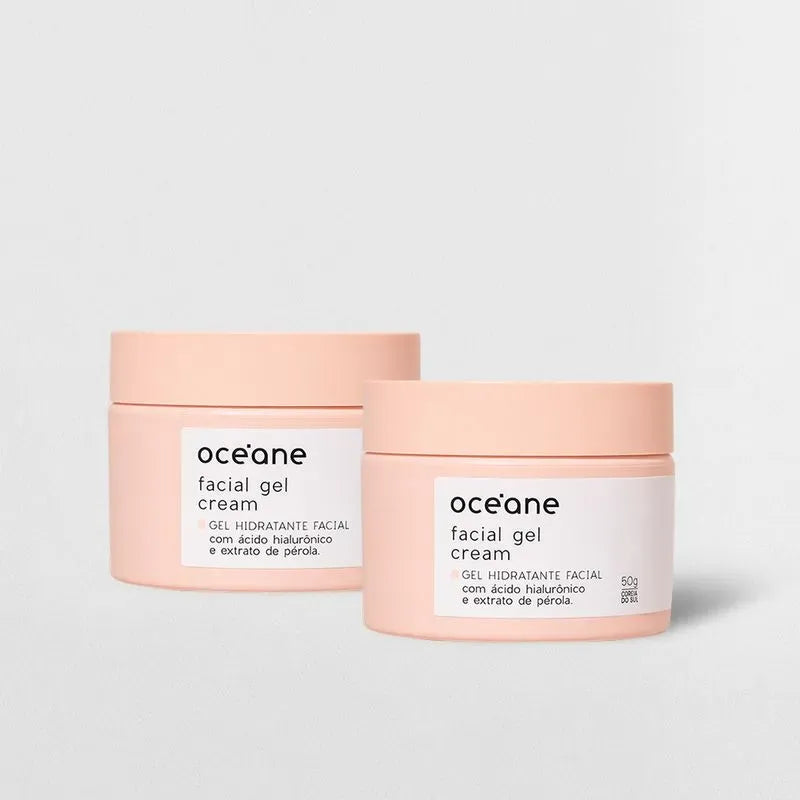 Kit Gel Hidratante Facial com Extrato de Pérola