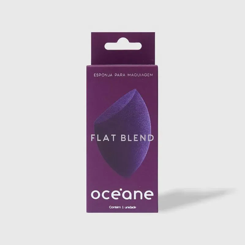 Kit Esponjas de Maquiagem - Flat Blend e Sister Blend Roxa Océane