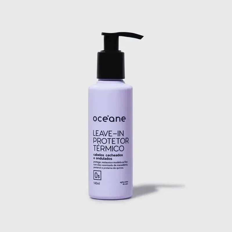 Kit Shampoo + Condicionador +leave-In Protetor Térmico + Ativador e Modelador de Cachos