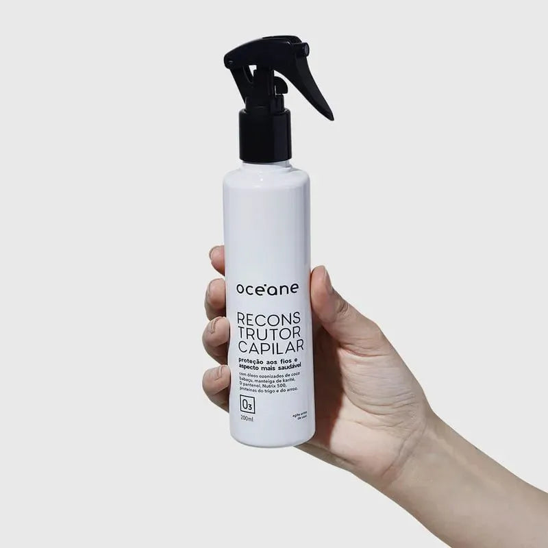 Kit Cuidados para Praia - Bruma Hidratante + Reconstrutor Capilar + Protetor Labial Hidratante