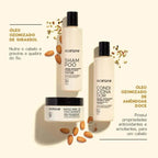 Kit Shampoo + Condicionador e Máscara para Cabelos Quimicamente Tratados