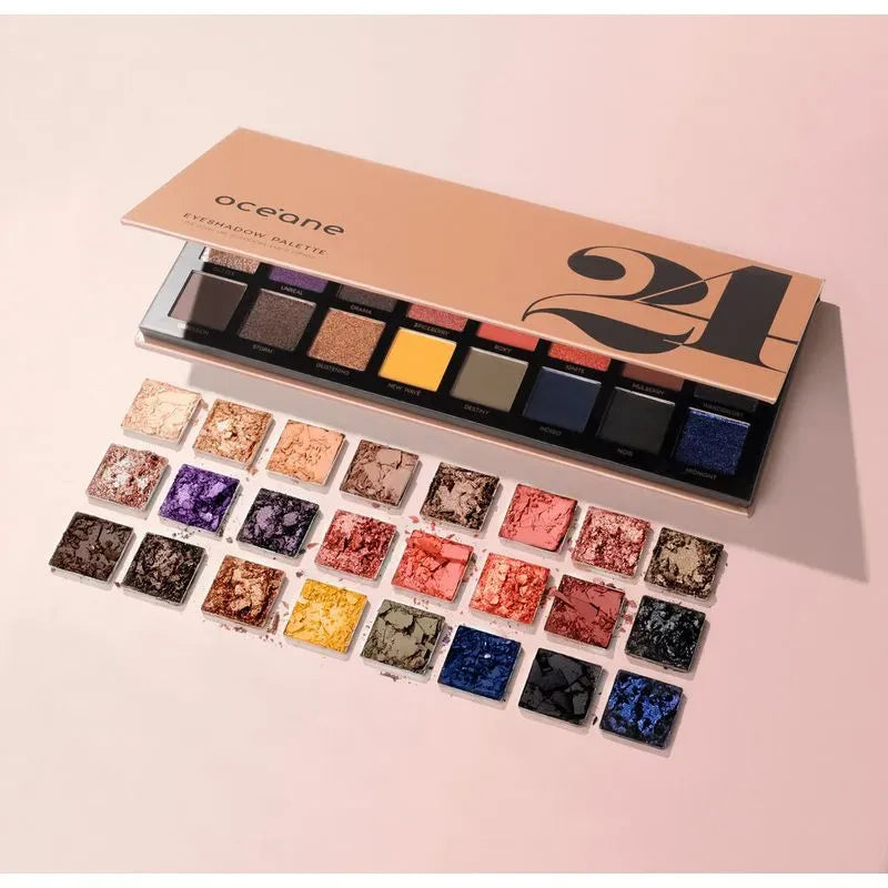 Kit Paletas 24.1 + Paleta de sombras 24 cores