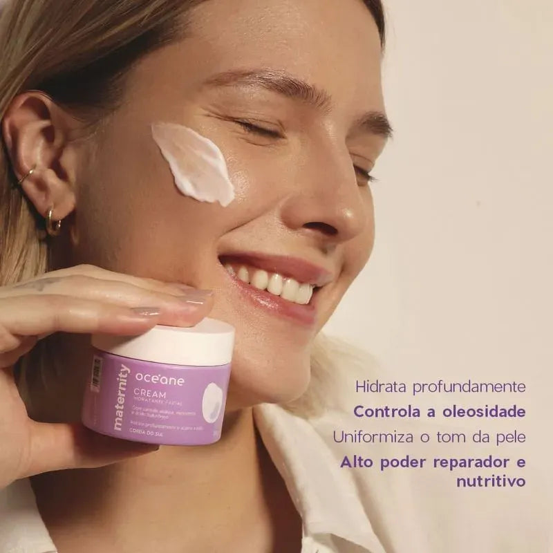 Kit Espuma de Limpeza + Sérum Facial + Hidratante Facial para Gestantes