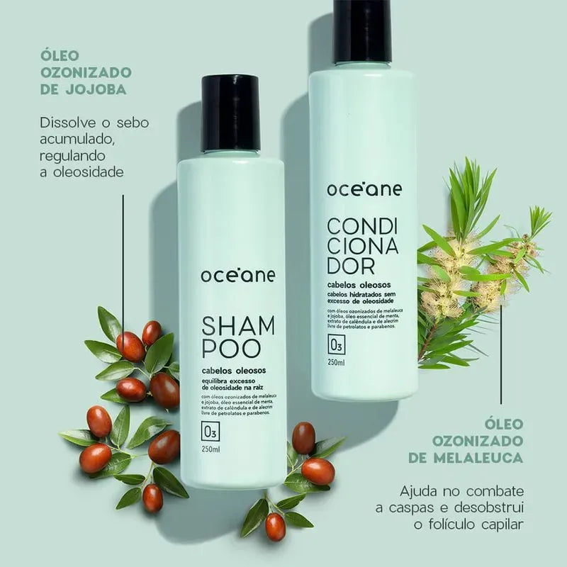 Kit Completo para Cabelos Oleosos (shampoo + Condicionador)
