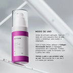 Kit Sérum Facial com Microespículas + Gel Hidratante Facial com Colágeno