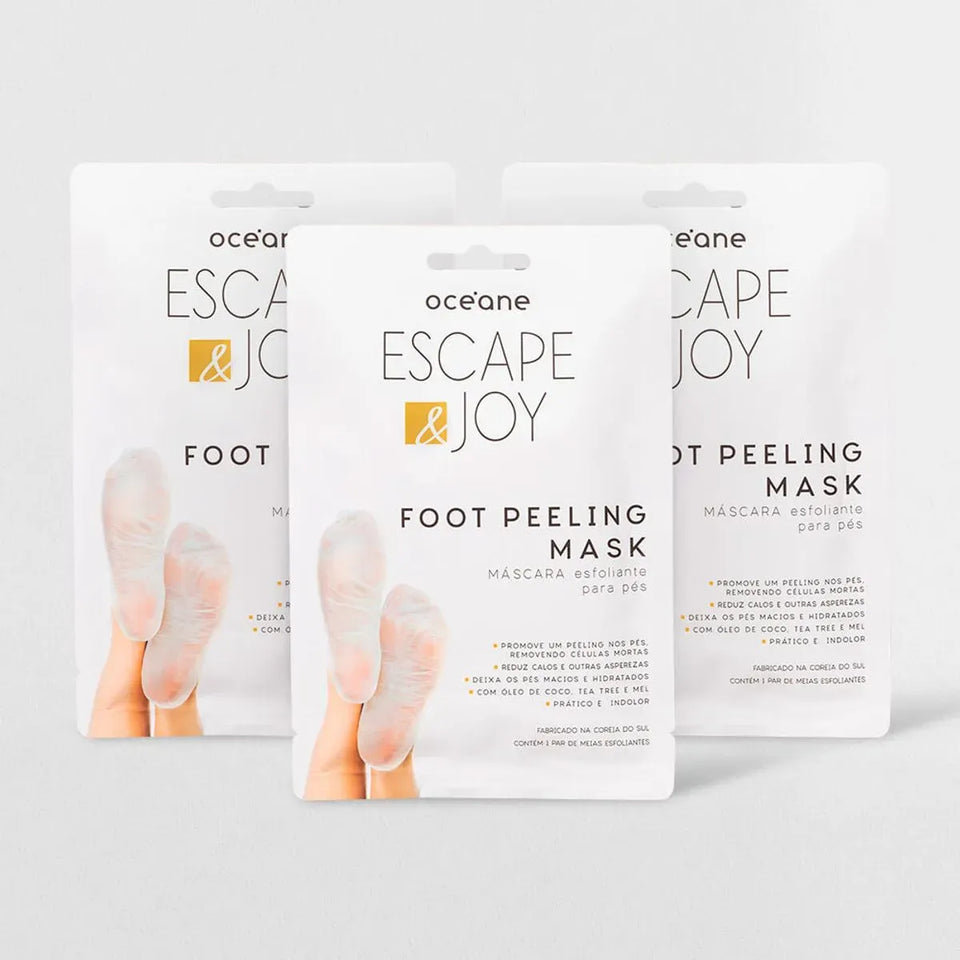 Kit Pés Renovados - Máscara Esfoliante para Pés