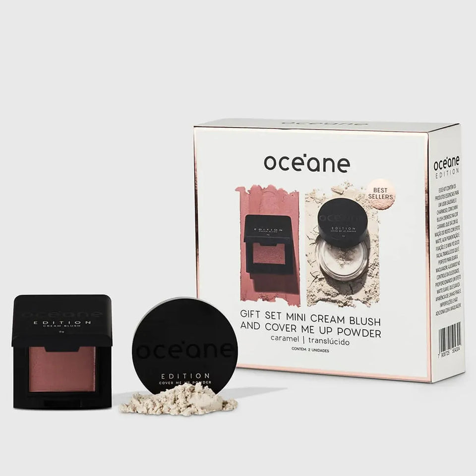Kit Presente Minis Edition - Blush Cremoso + Pó Solto