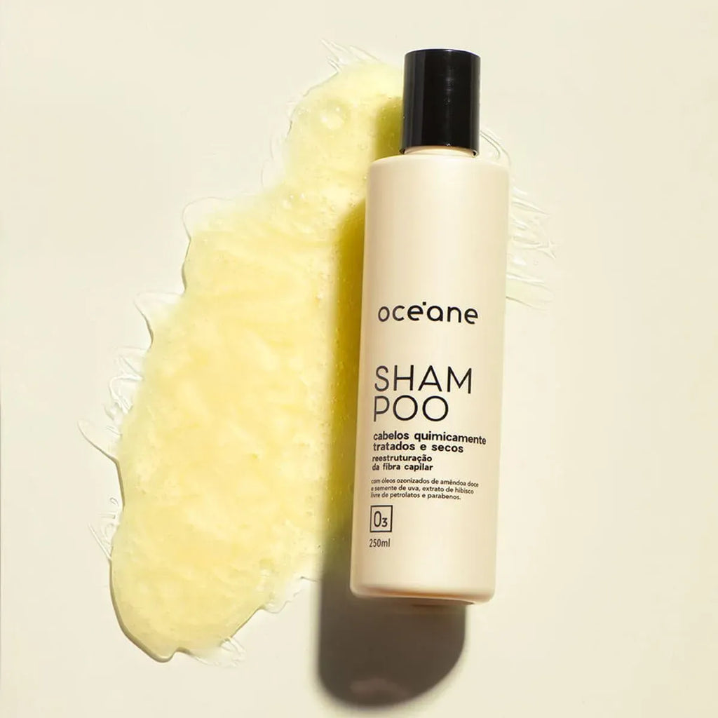 Kit Shampoo + Condicionador + Máscara de Tratamento para Cabelos Quimicamente Tratados + Reconstruto
